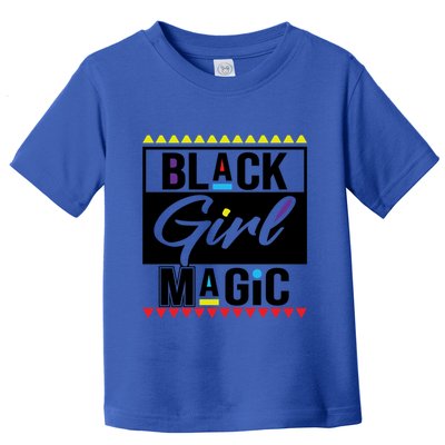 Black History Magic Afro For Junenth Hbcu Meaningful Gift Toddler T-Shirt