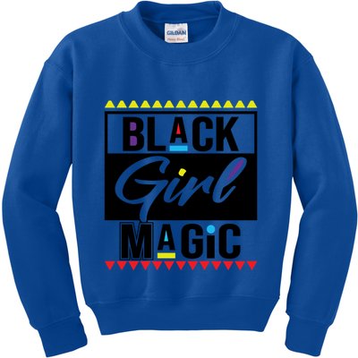 Black History Magic Afro For Junenth Hbcu Meaningful Gift Kids Sweatshirt