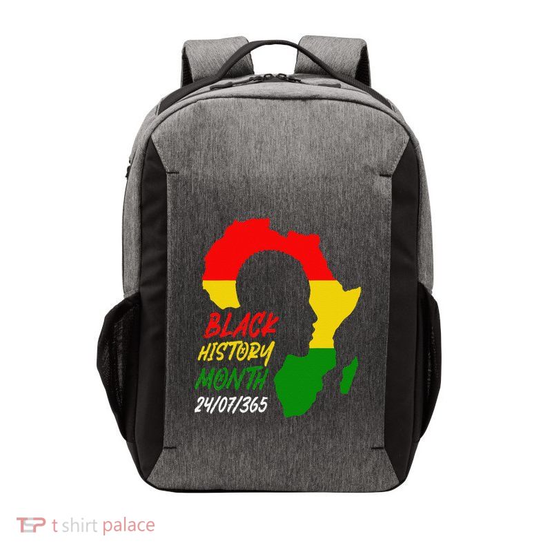 Black History Month To The Generations Of Africanamericans .Png Vector Backpack