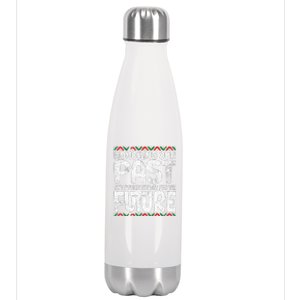 Black History Month Juneteenth Black Pride Stainless Steel Insulated Water Bottle