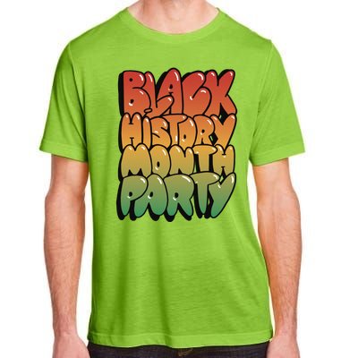 Black History Month Party Adult ChromaSoft Performance T-Shirt