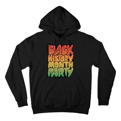 Black History Month Party Hoodie