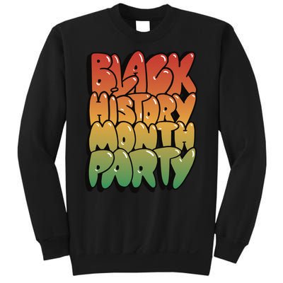 Black History Month Party Sweatshirt