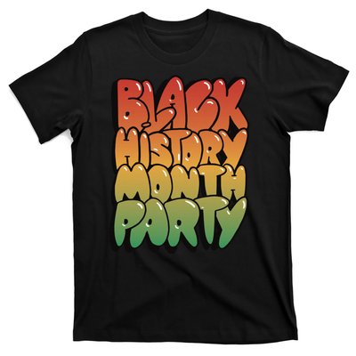 Black History Month Party T-Shirt