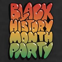 Black History Month Party Adult Drive Performance Visor