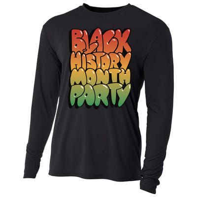 Black History Month Party Cooling Performance Long Sleeve Crew