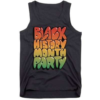 Black History Month Party Tank Top