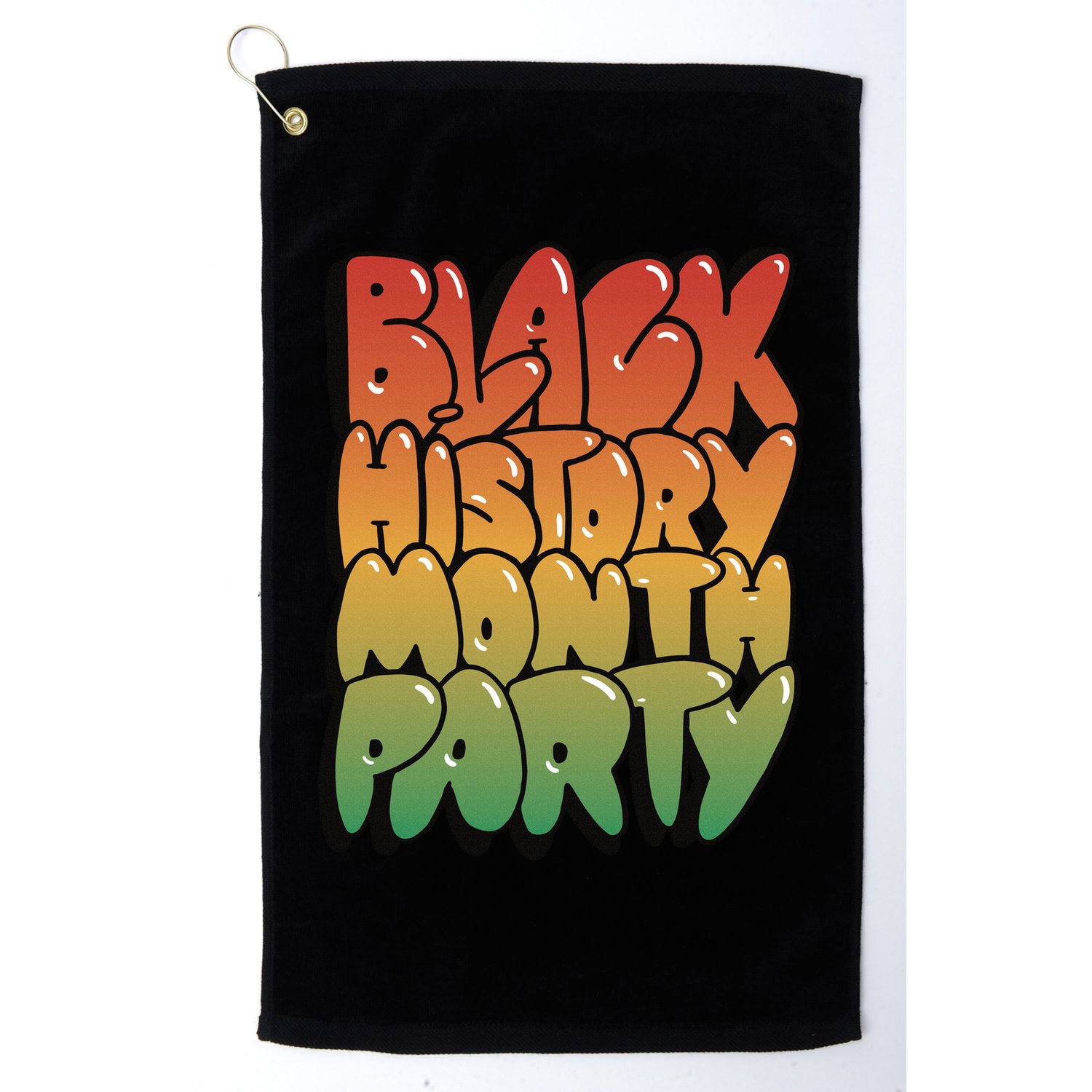 Black History Month Party Golf Towel