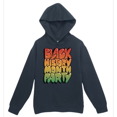 Black History Month Party Urban Pullover Hoodie