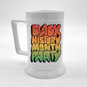 Black History Month Party Beer Stein