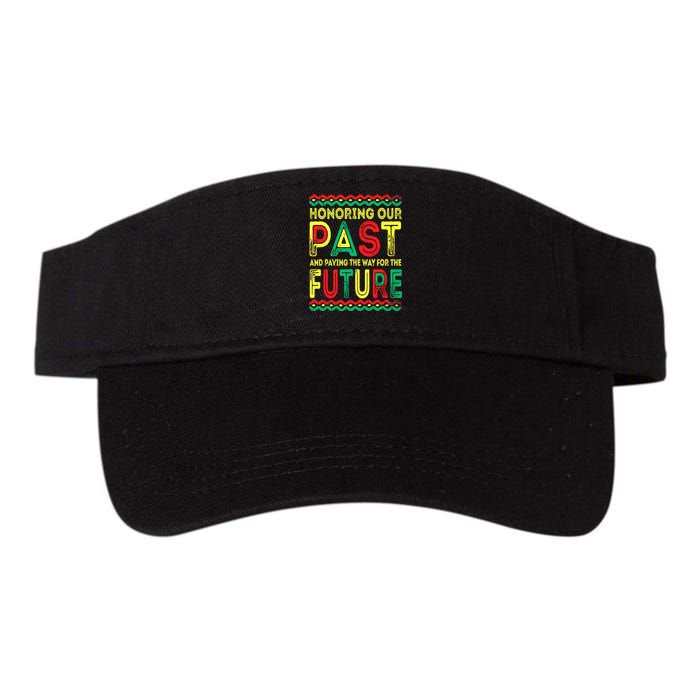 Black History Month Honoring our Past, Pride Valucap Bio-Washed Visor