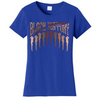 Black History Month Heart Black Juneteenth Melanin Funny Gift Women's T-Shirt