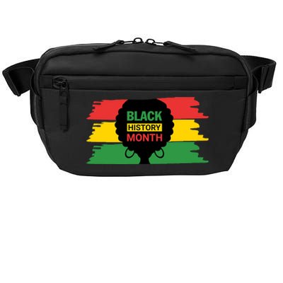 Black History Month Female Afro Crossbody Pack