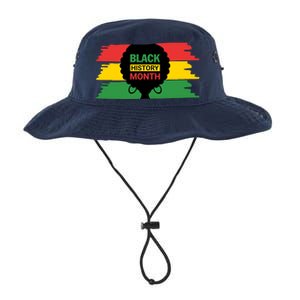 Black History Month Female Afro Legacy Cool Fit Booney Bucket Hat