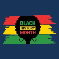 Black History Month Female Afro 16 in Basic Backpack