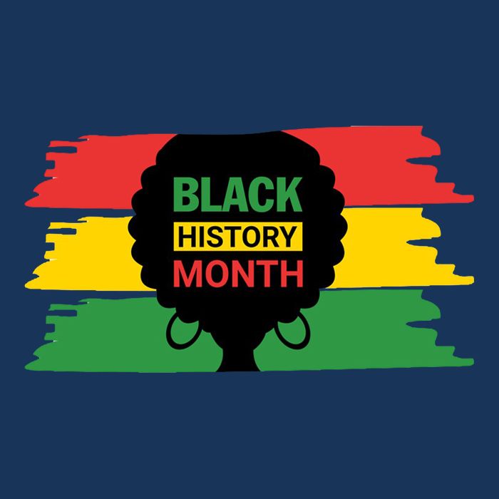 Black History Month Female Afro 16 in Basic Backpack