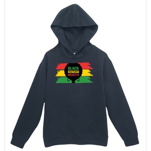 Black History Month Female Afro Urban Pullover Hoodie