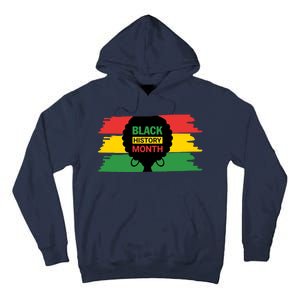 Black History Month Female Afro Tall Hoodie