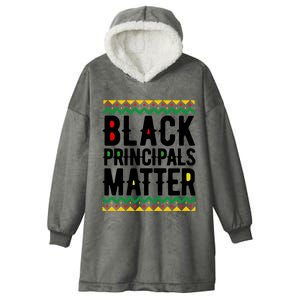 Black History Month Gift My History Is Strong African Gift Hooded Wearable Blanket