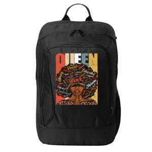 Black History Month Juneteenth For Black Queen City Backpack