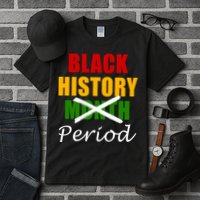 Black History Month Period Tall T-Shirt