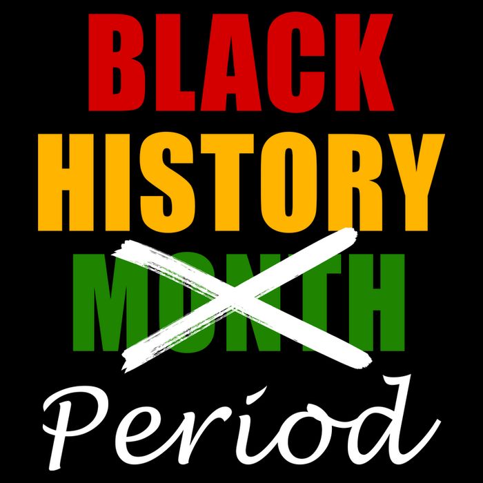 Black History Month Period Tall T-Shirt