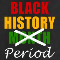 Black History Month Period Adult Drive Performance Visor