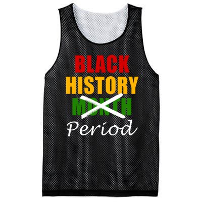 Black History Month Period Mesh Reversible Basketball Jersey Tank