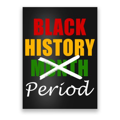 Black History Month Period Poster