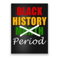 Black History Month Period Poster