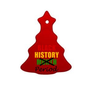 Black History Month Period Ceramic Tree Ornament