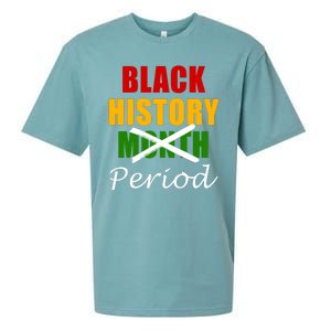 Black History Month Period Sueded Cloud Jersey T-Shirt