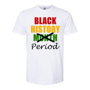 Black History Month Period Softstyle CVC T-Shirt