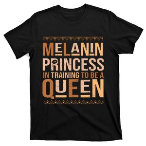 Black History Month Melanin Princess T-Shirt