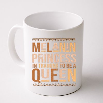 Black History Month Melanin Princess Coffee Mug