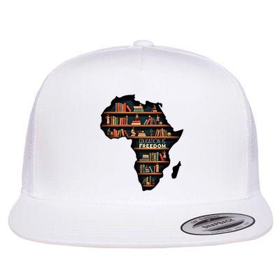 Black History Month Black Leaders African American Pride Flat Bill Trucker Hat