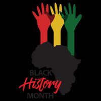 Black History Month Hands Map Backpack