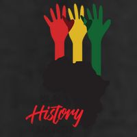 Black History Month Hands Map 25L Jumbo Tote