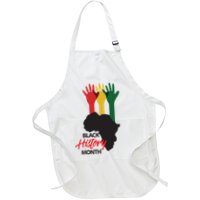 Black History Month Hands Map Apron