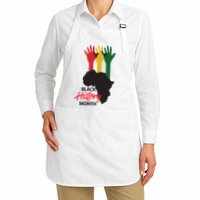 Black History Month Hands Map Apron