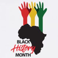 Black History Month Hands Map Apron