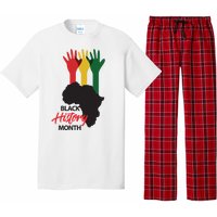 Black History Month Hands Map Pajama Set