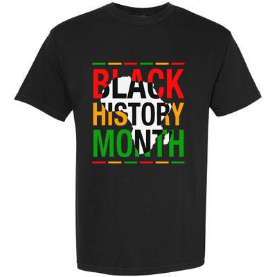 Black History Month African American Melanin Pride Gifts Garment-Dyed Heavyweight T-Shirt