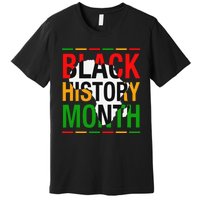 Black History Month African American Melanin Pride Gifts Premium T-Shirt