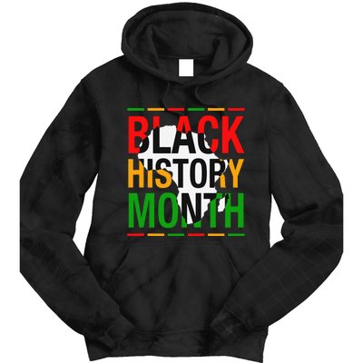 Black History Month African American Melanin Pride Gifts Tie Dye Hoodie