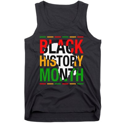 Black History Month African American Melanin Pride Gifts Tank Top