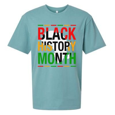 Black History Month African American Melanin Pride Gifts Sueded Cloud Jersey T-Shirt