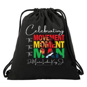 Black History Month Shirts Martin Have Dream Luther King Day Drawstring Bag