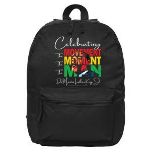 Black History Month Shirts Martin Have Dream Luther King Day 16 in Basic Backpack