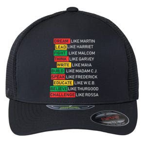 Black History Month African American Country Celebration Flexfit Unipanel Trucker Cap